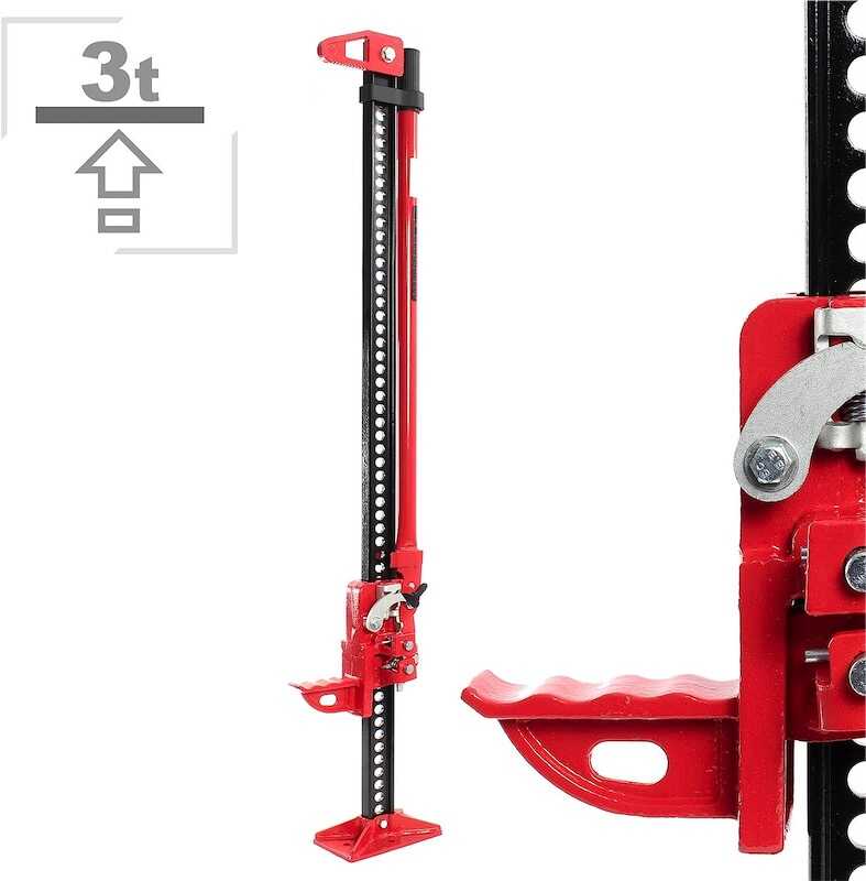 Cric de levage J&Max by Sandkat4x4 - 3 Tonnes - 48