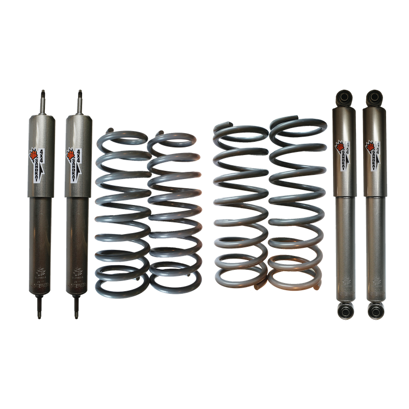 Kit Suspension Sandkat4x4 - Rehausse env. 5 cm - Nissan Patrol Y60 long - Charge +50kg/+100kg
